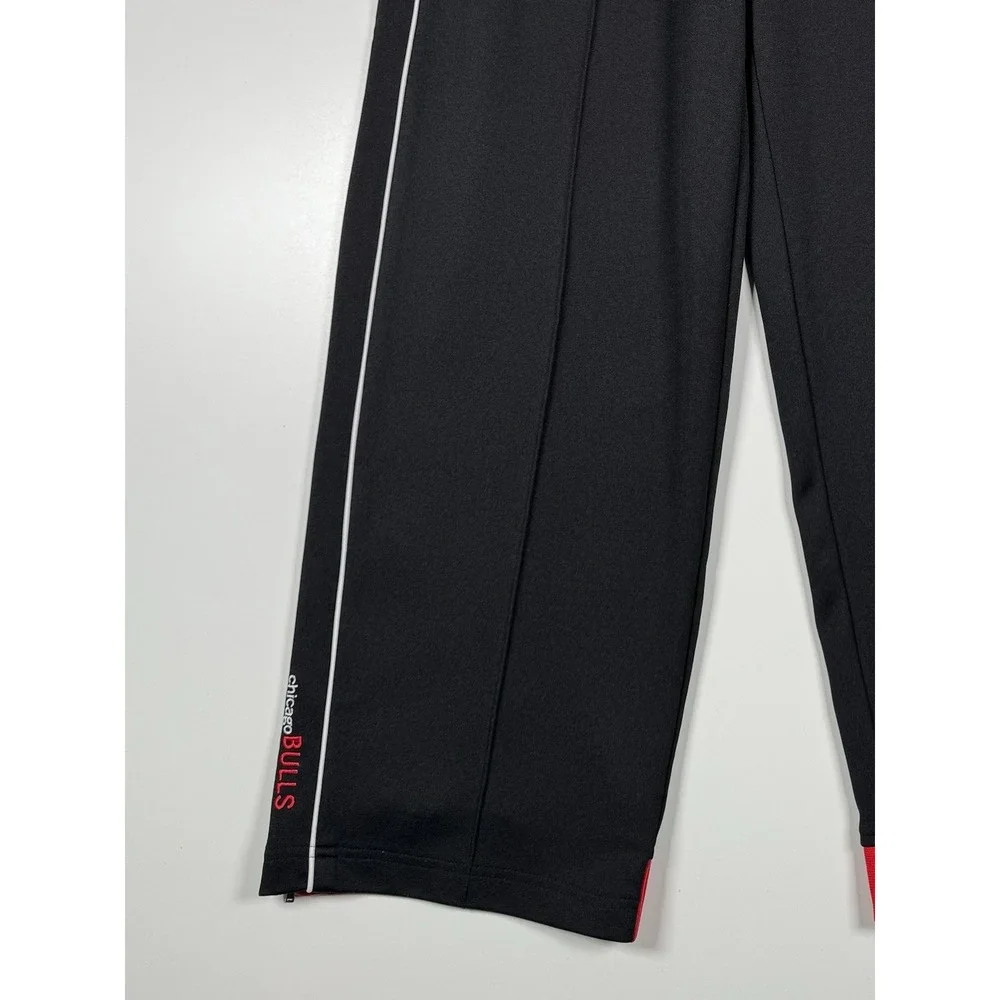 + RARE Vintage Reebok Chicago Bulls NBA Fusion Warm Up Track Pants Y2K Black XL
